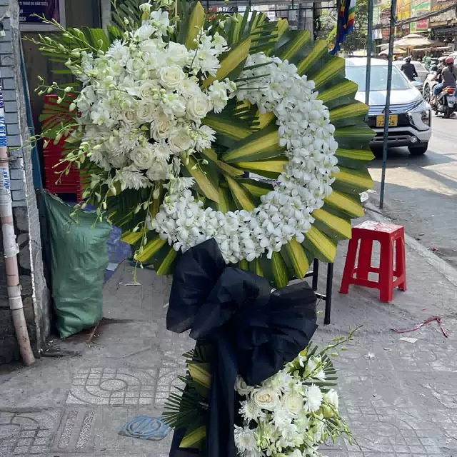 Hình ảnh hoa giao hàng thực tế