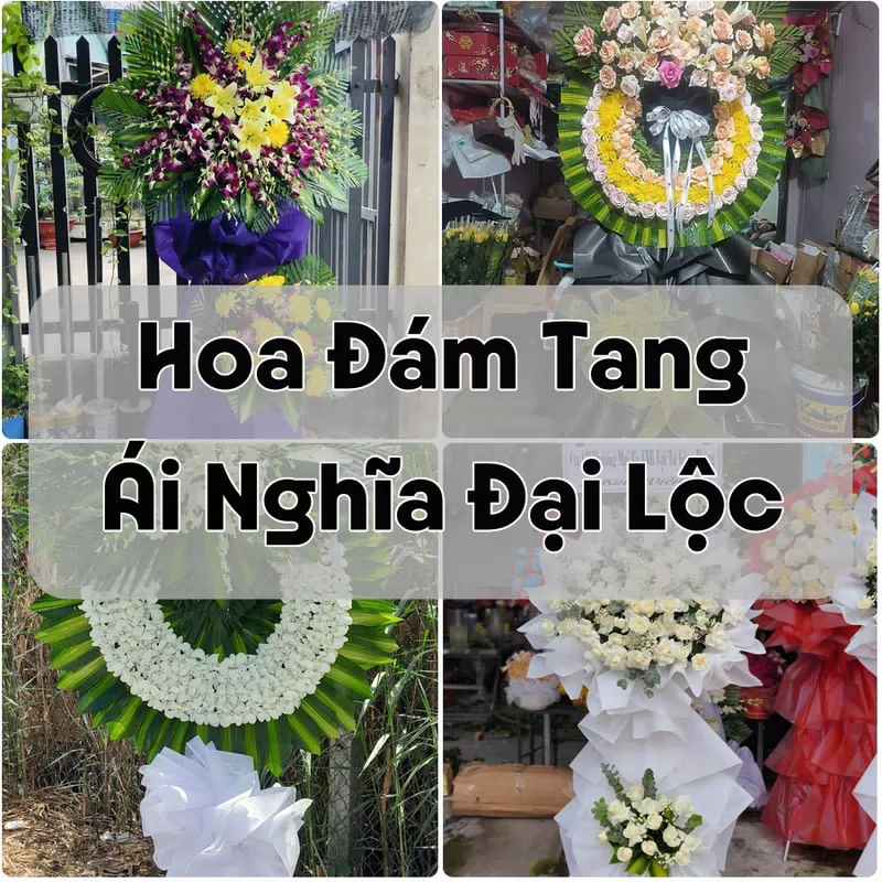 Đặt Hoa Đám Tang Ái Nghĩa Đại Lộc | Hoa Tang Lễ