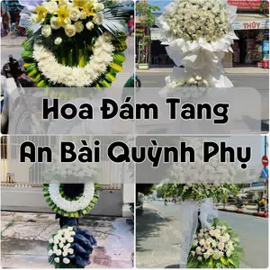 Đặt Hoa Đám Tang An Bài Quỳnh Phụ | Hoa Tang Lễ