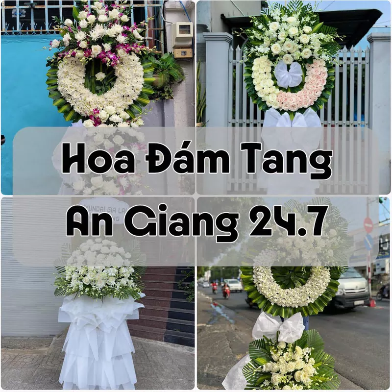 Đặt Hoa Đám Tang An Giang 24.7 | Giao Hoa Nhanh