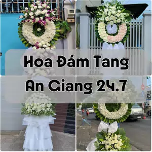Đặt Hoa Đám Tang An Giang 24.7 | Giao Hoa Nhanh
