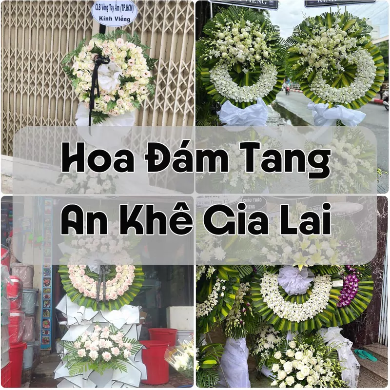 Đặt Hoa Đám Tang An Khê Gia Lai | Giao Tận Nơi