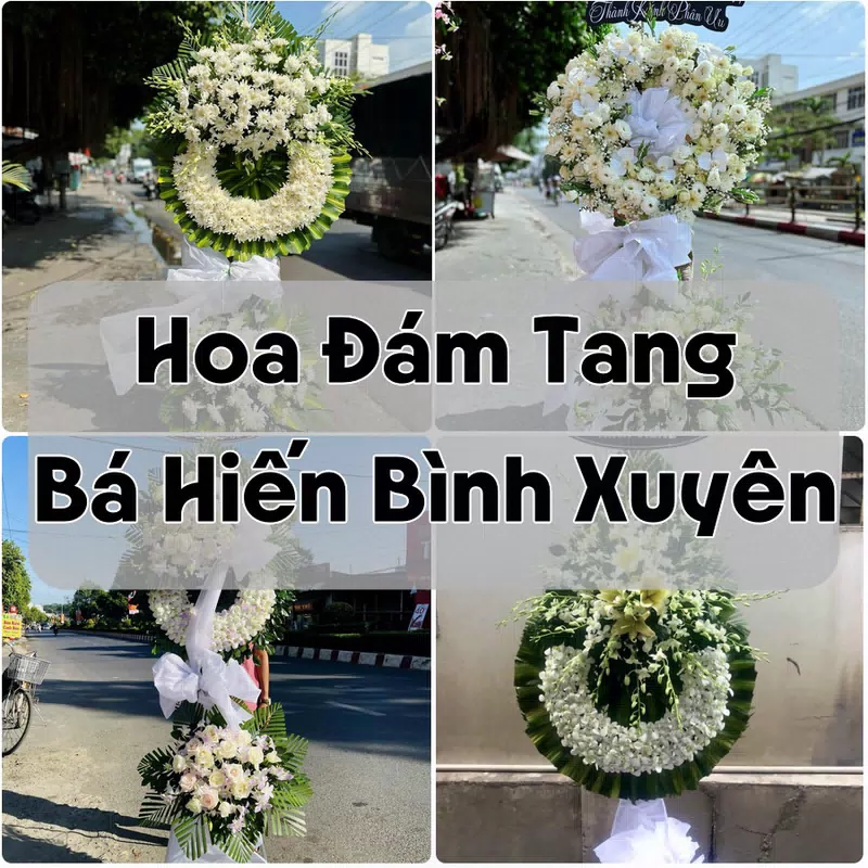 Đặt Hoa Đám Tang Bá Hiến Bình Xuyên | Hoa Chia Buồn