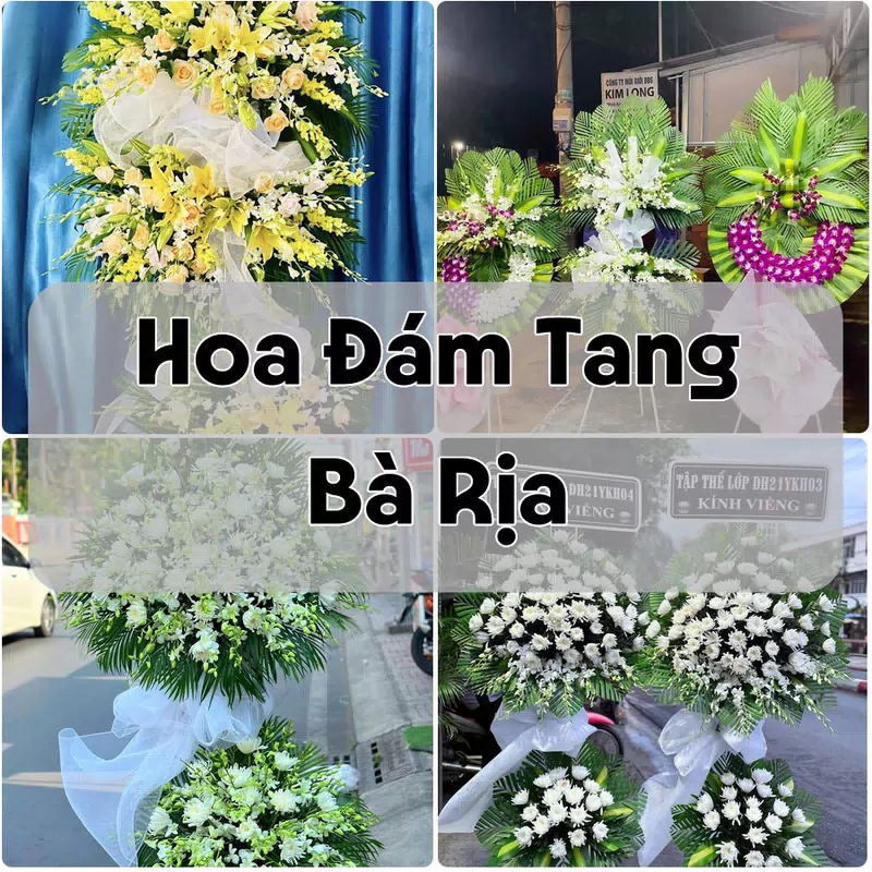 Đặt Hoa Đám Tang Bà Rịa | Đặt Hoa Viếng