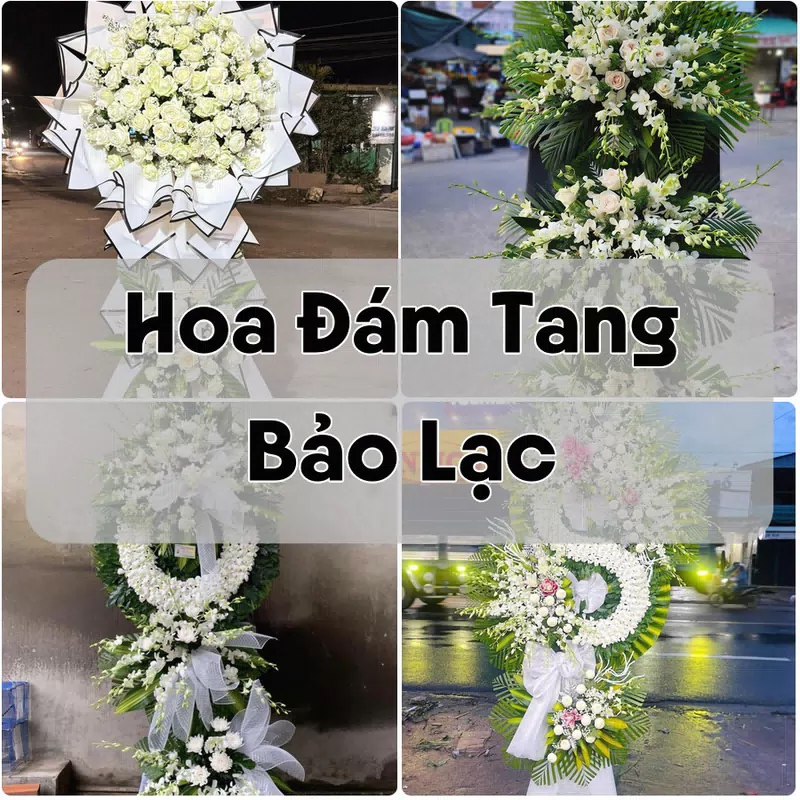 Đặt Hoa Đám Tang Bảo Lạc | Hoa Tang Lễ