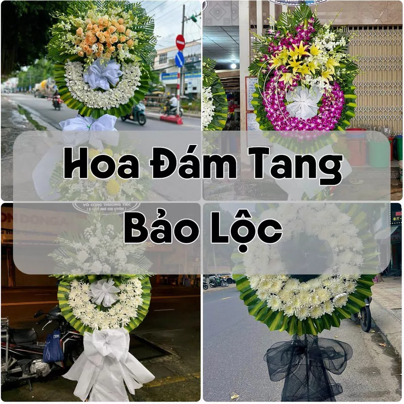 Đặt Hoa Đám Tang Bảo Lộc | Hoa Chia Buồn