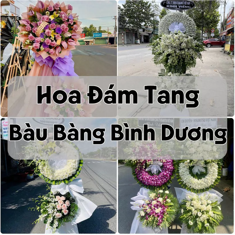 Đặt Hoa Đám Tang Bàu Bàng Bình Dương | Giao Hoa Nhanh