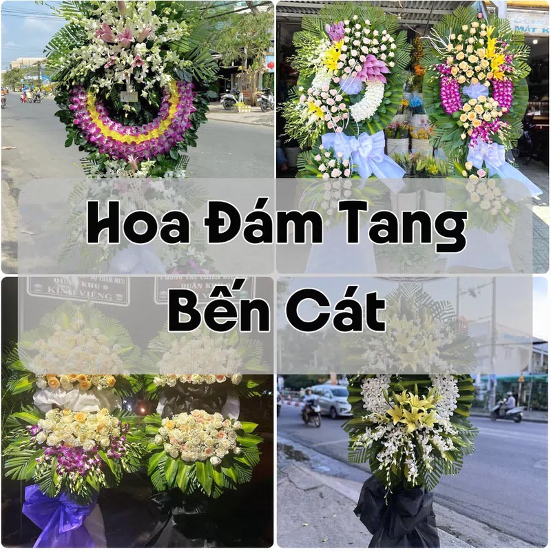 Đặt Hoa Đám Tang Bến Cát | Hoa Chia Buồn