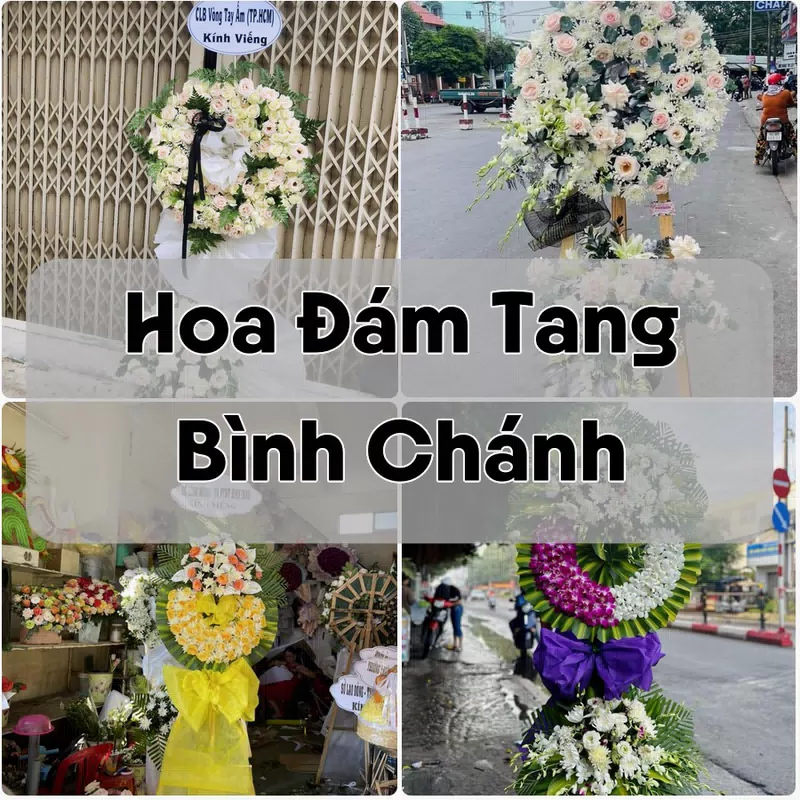 Đặt Hoa Đám Tang Bình Chánh | Giao Tận Nơi