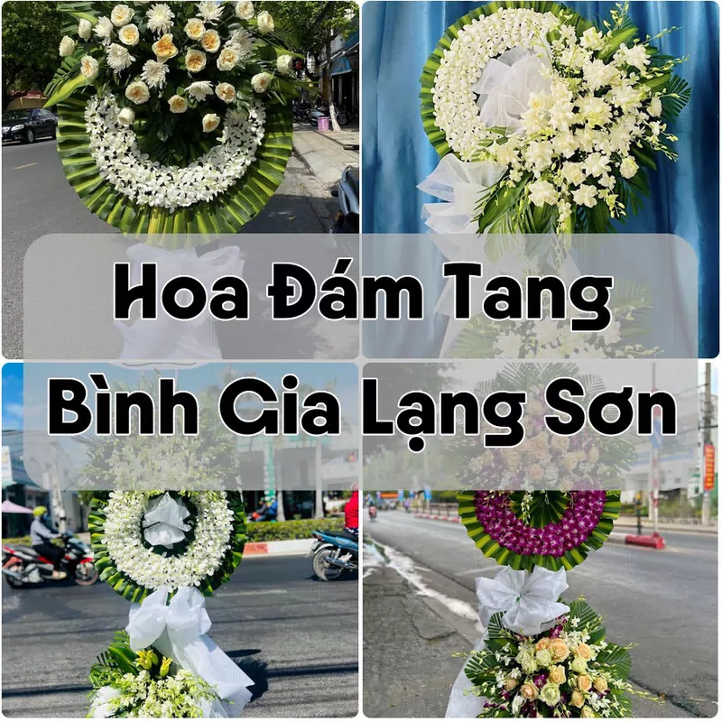 Đặt Hoa Đám Tang Bình Gia Lạng Sơn | Hoa Tang Lễ