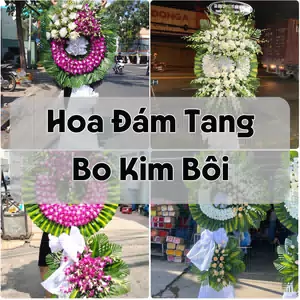 Đặt Hoa Đám Tang Bo Kim Bôi | Hoa Tang Lễ