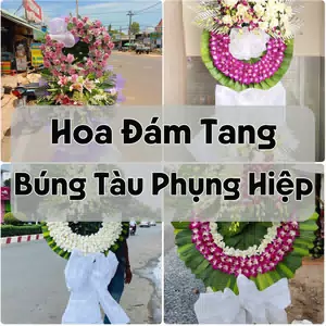 Đặt Hoa Đám Tang Búng Tàu Phụng Hiệp | Giao Hoa Nhanh
