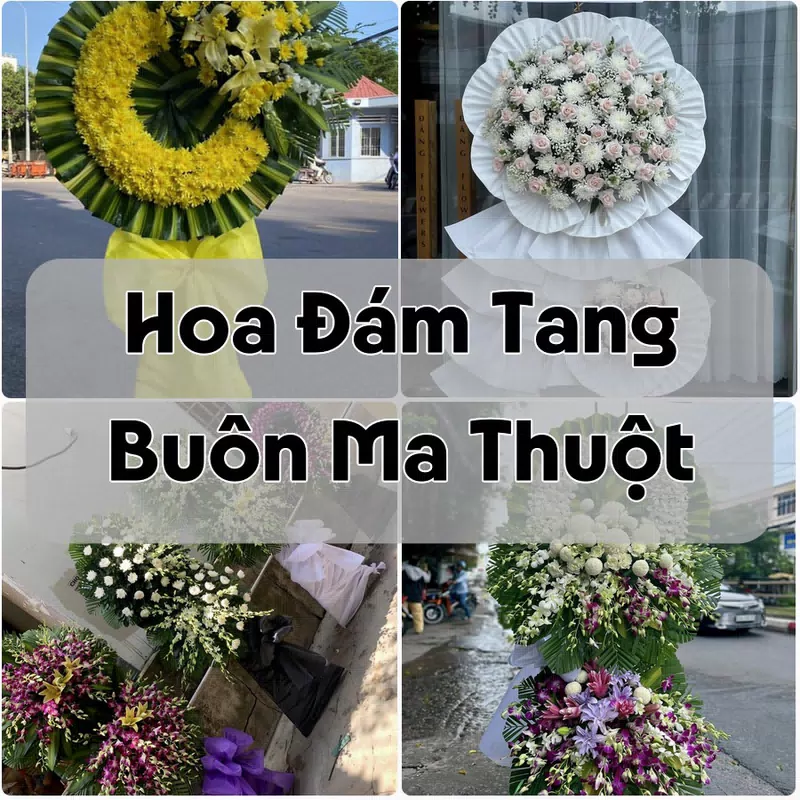 Đặt Hoa Đám Tang Buôn Ma Thuột | Giao Hoa Nhanh