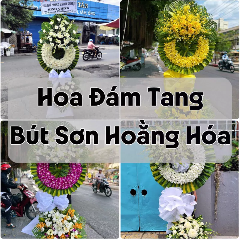 Đặt Hoa Đám Tang Bút Sơn Hoằng Hóa | Giao Hoa Nhanh