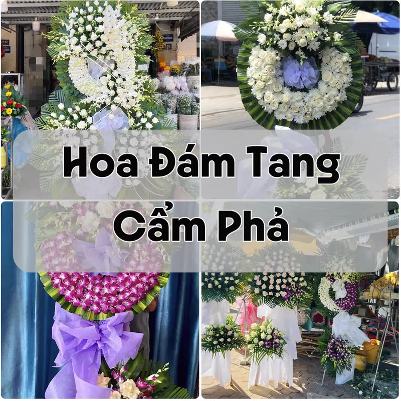 Đặt Hoa Đám Tang Cẩm Phả | Hoa Chia Buồn