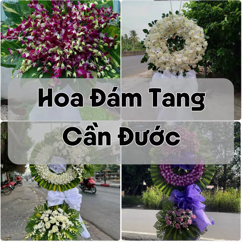 Đặt Hoa Đám Tang Cần Đước | Hoa Chia Buồn
