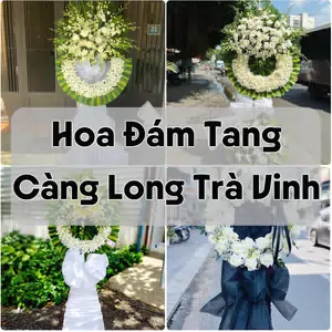 Đặt Hoa Đám Tang Càng Long Trà Vinh | Hoa Tang Lễ