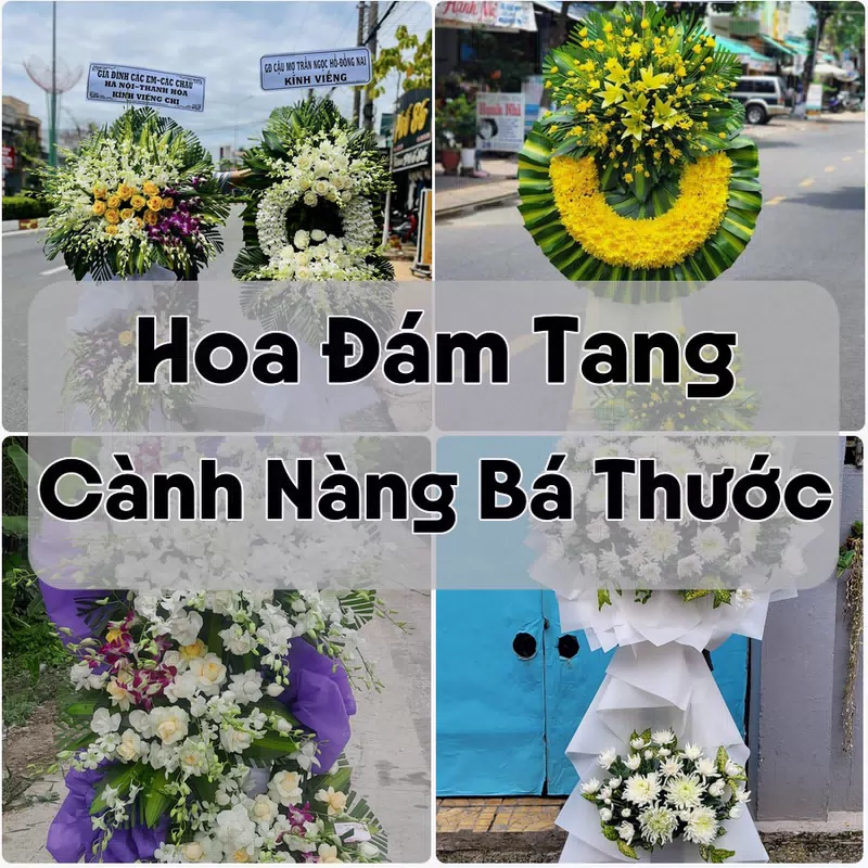 Đặt Hoa Đám Tang Cành Nàng Bá Thước | Hoa Tang Lễ