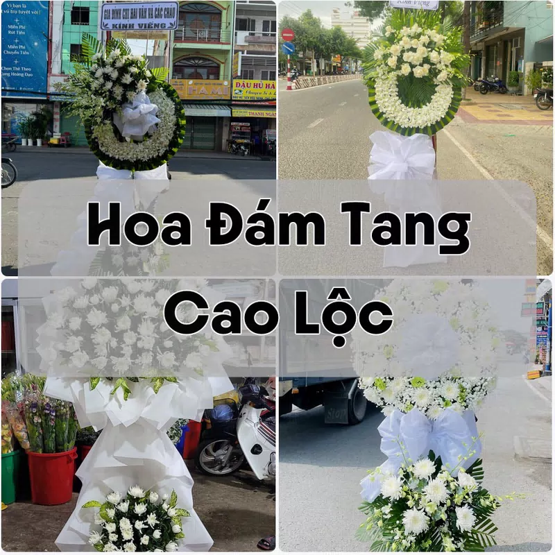 Đặt Hoa Đám Tang Cao Lộc | Đặt Hoa Viếng