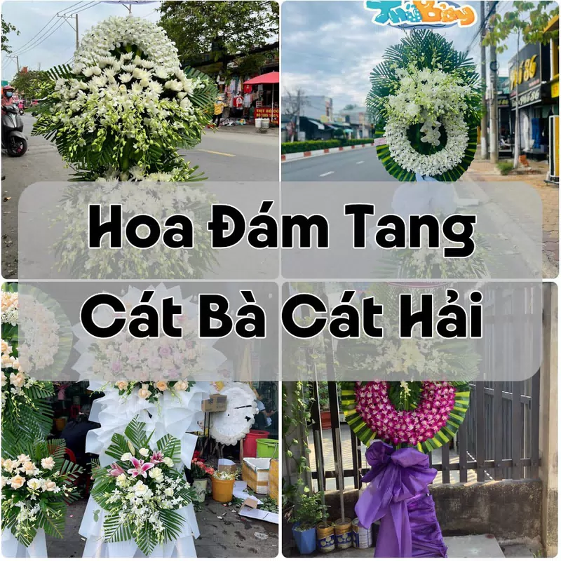 Đặt Hoa Đám Tang Cát Bà Cát Hải | Giao Hoa Nhanh