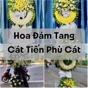 Đặt Hoa Đám Tang Cát Tiến Phù Cát | Giao Hoa Nhanh