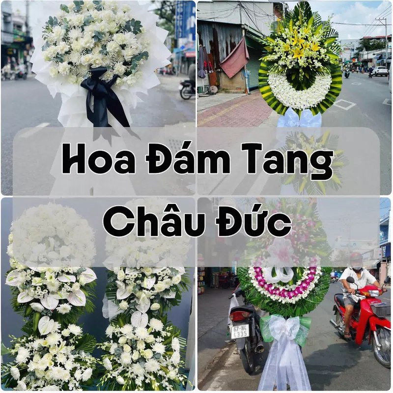 Đặt Hoa Đám Tang Châu Đức | Giao Tận Nơi