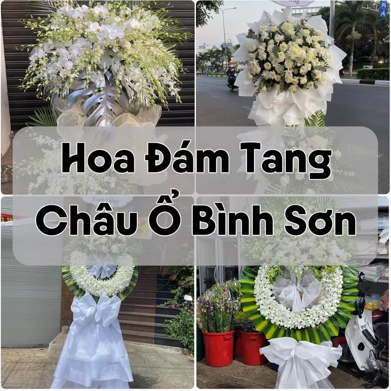 Đặt Hoa Đám Tang Châu Ổ Bình Sơn | Giao Hoa Nhanh