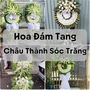 Đặt Hoa Đám Tang Châu Thành Sóc Trăng | Hoa Chia Buồn