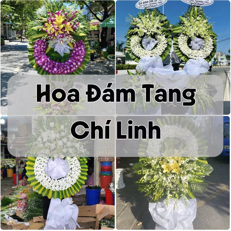 Đặt Hoa Đám Tang Chí Linh | Hoa Chia Buồn