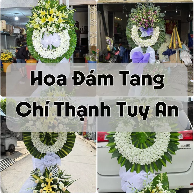 Đặt Hoa Đám Tang Chí Thạnh Tuy An | Giao Hoa Nhanh