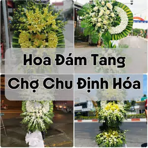 Đặt Hoa Đám Tang Chợ Chu Định Hóa | Giao Tận Nơi