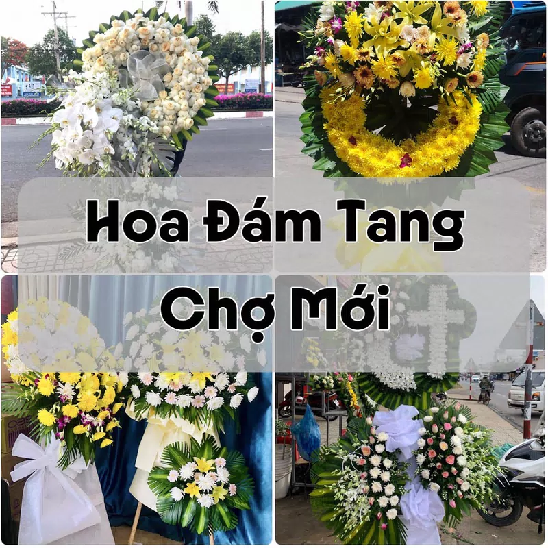 Đặt Hoa Đám Tang Chợ Mới | Đặt Hoa Nhanh