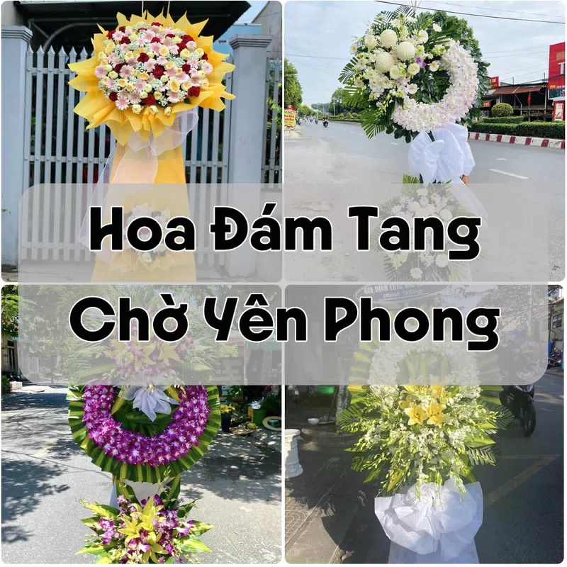 Đặt Hoa Đám Tang Chờ Yên Phong | Giao Hoa Nhanh