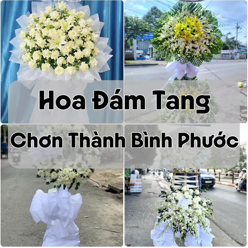 Đặt Hoa Đám Tang Chơn Thành Bình Phước | Giao Hoa Nhanh