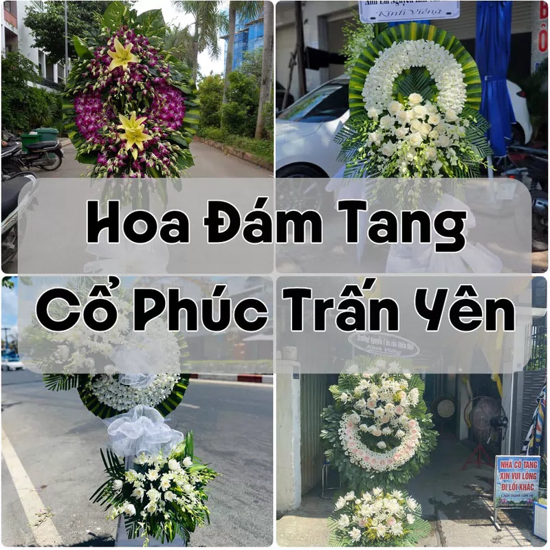 Đặt Hoa Đám Tang Cổ Phúc Trấn Yên | Hoa Chia Buồn