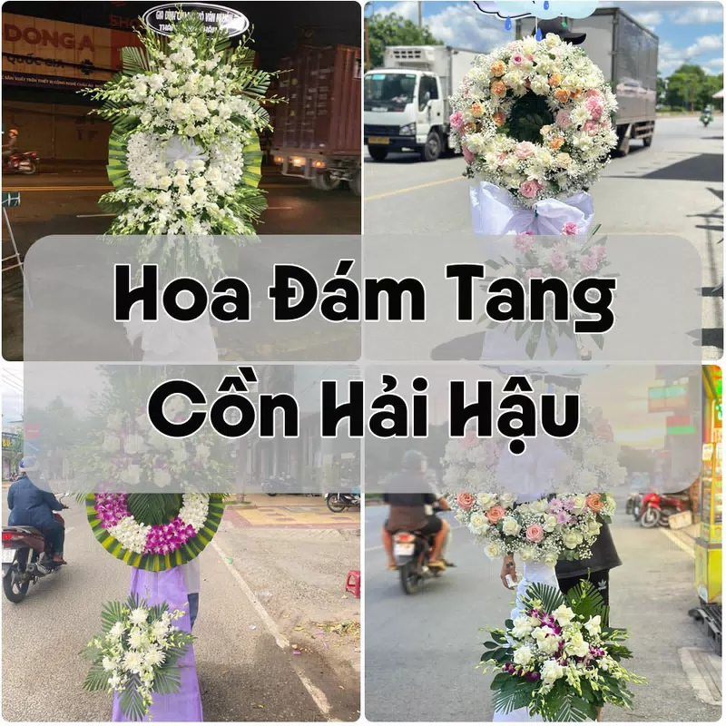 Đặt Hoa Đám Tang Cồn Hải Hậu | Giao Hoa Nhanh