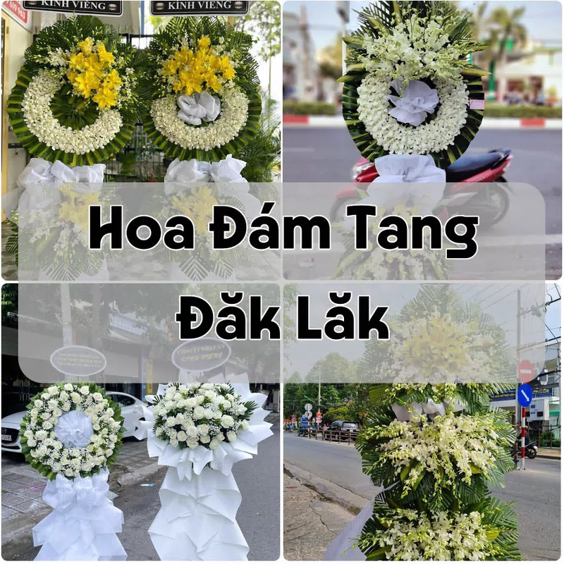Đặt Hoa Đám Tang Đăk Lăk | Hoa Chia Buồn