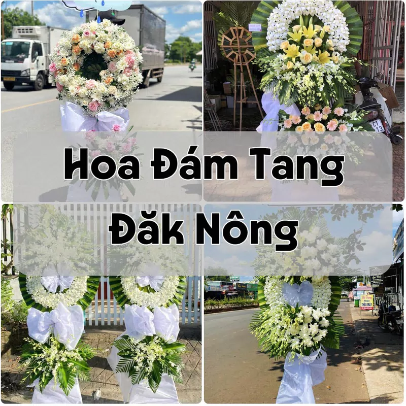 Đặt Hoa Đám Tang Đăk Nông | Giao Tận Nơi