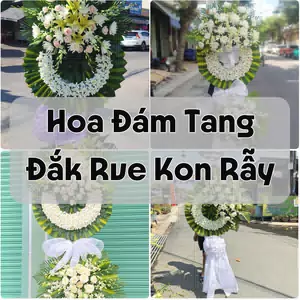 Đặt Hoa Đám Tang Đắk Rve Kon Rẫy | Hoa Chia Buồn
