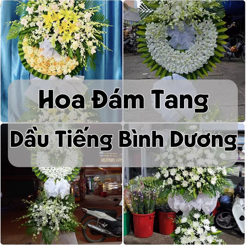 Đặt Hoa Đám Tang Dầu Tiếng Bình Dương | Giao Hoa Nhanh