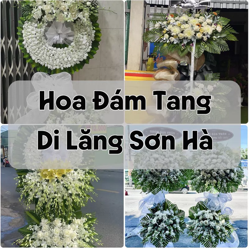 Đặt Hoa Đám Tang Di Lăng Sơn Hà | Đặt Hoa Nhanh