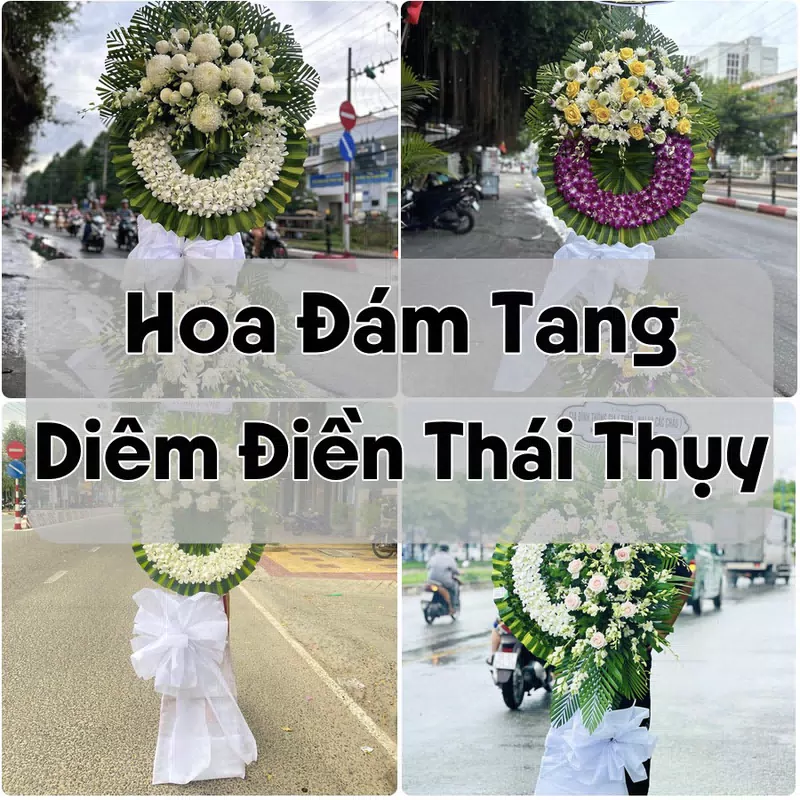 Đặt Hoa Đám Tang Diêm Điền Thái Thụy | Đặt Hoa Nhanh