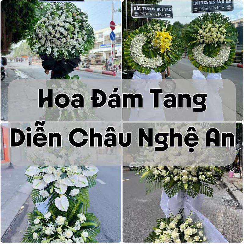 Đặt Hoa Đám Tang Diễn Châu Nghệ An | Giao Tận Nơi