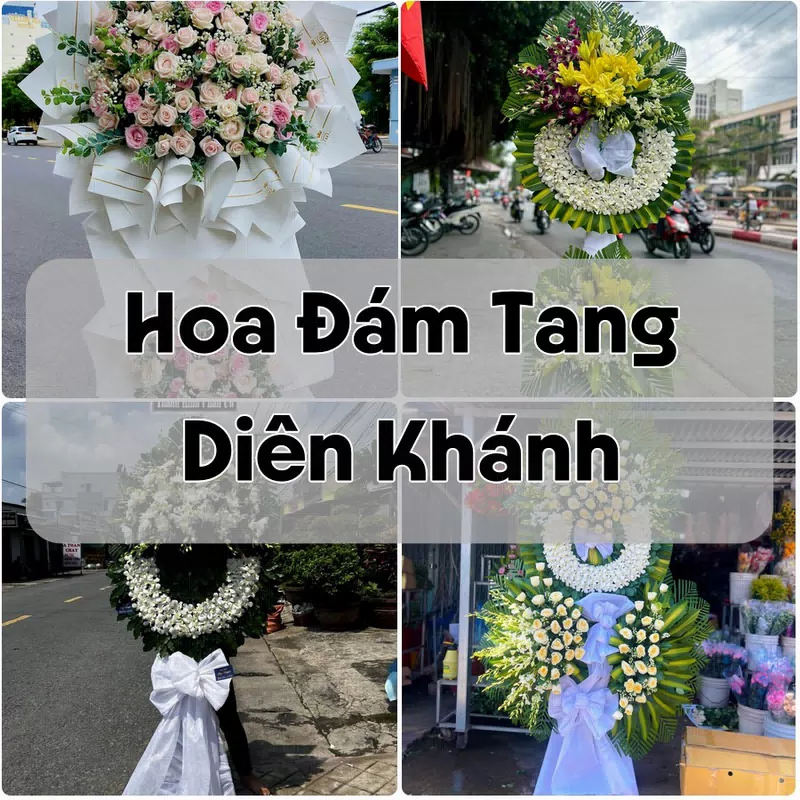 Đặt Hoa Đám Tang Diên Khánh | Hoa Tang Lễ