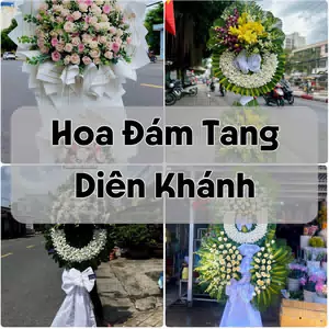 Đặt Hoa Đám Tang Diên Khánh | Hoa Tang Lễ