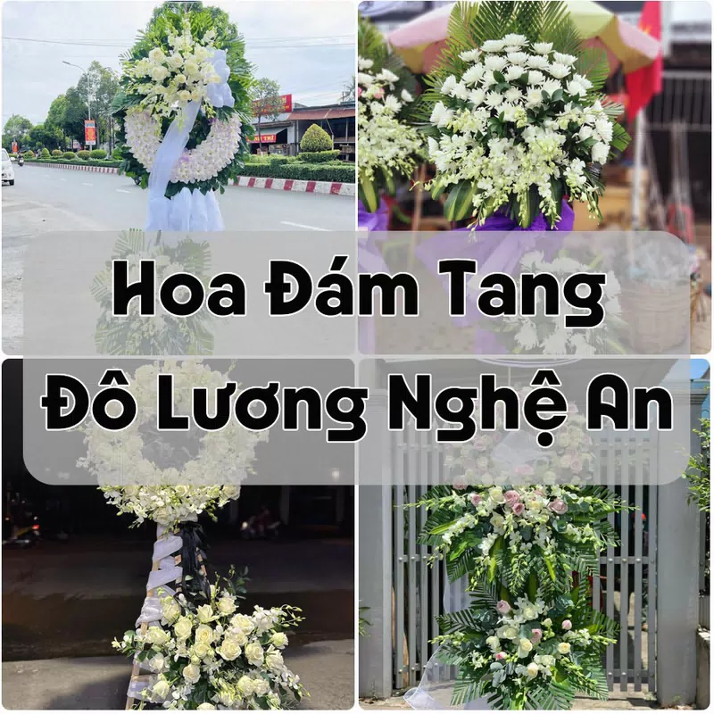 Đặt Hoa Đám Tang Đô Lương Nghệ An | Hoa Tang Lễ