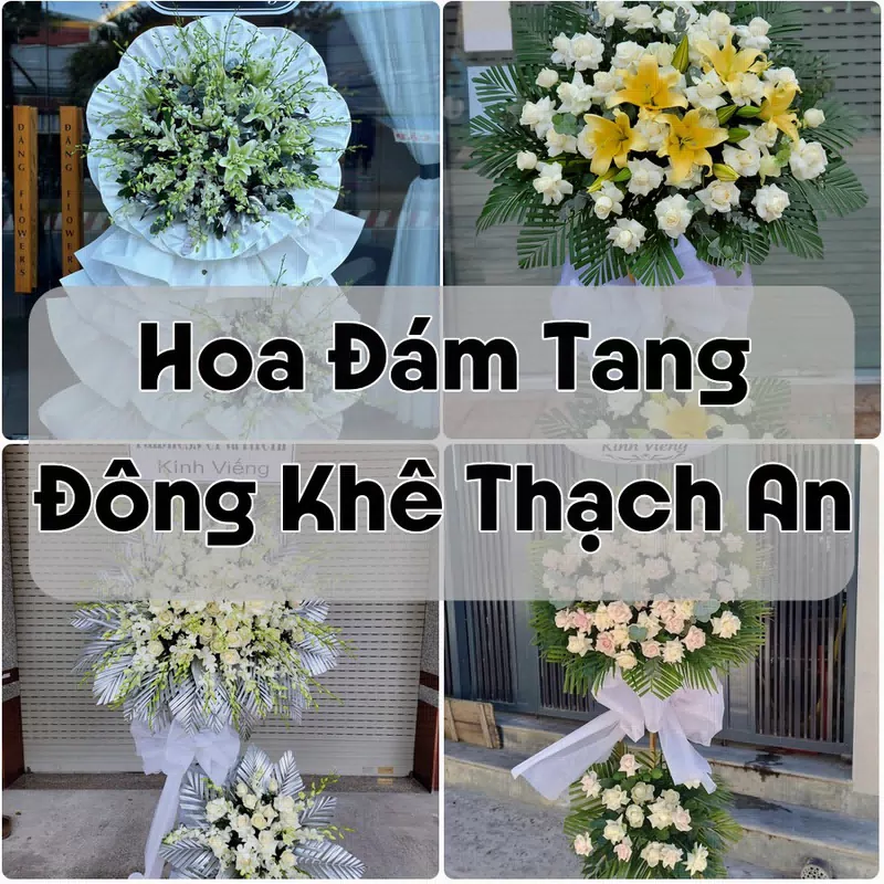 Đặt Hoa Đám Tang Đông Khê Thạch An | Giao Tận Nơi