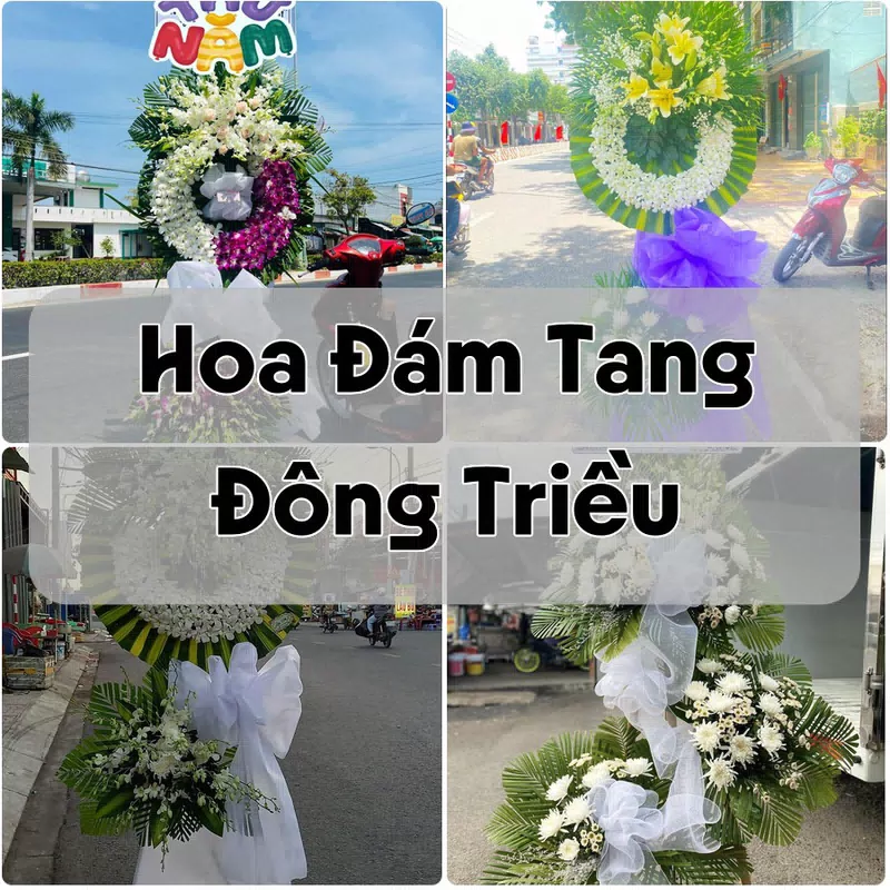 Đặt Hoa Đám Tang Đông Triều | Giao Tận Nơi