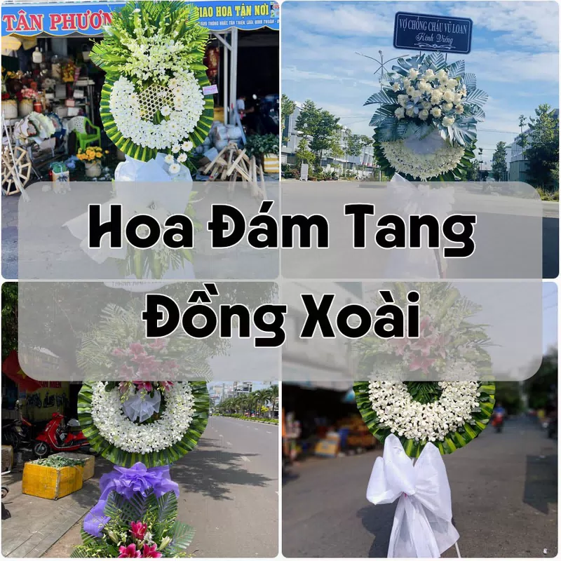 Đặt Hoa Đám Tang Đồng Xoài | Giao Hoa Nhanh