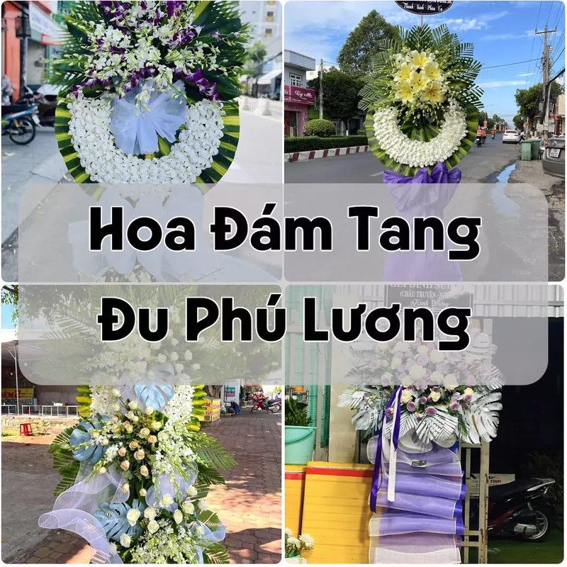 Đặt Hoa Đám Tang Đu Phú Lương | Hoa Chia Buồn
